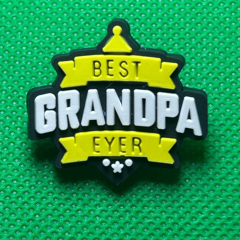 🌼 (5/$10 or 10/$15) NEW “Grandpa Life” Croc Charm Collection Fathers Day Gift